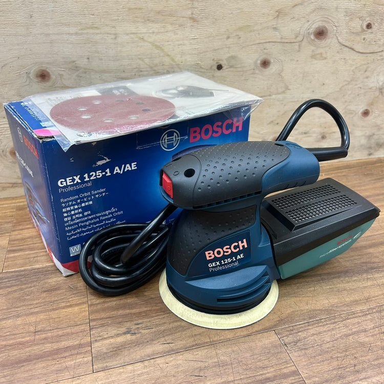 極美品 BOSCH ボッシュ GEX125-1A/AE 吸じんランダムアクションサンダー 【船橋馬込店】