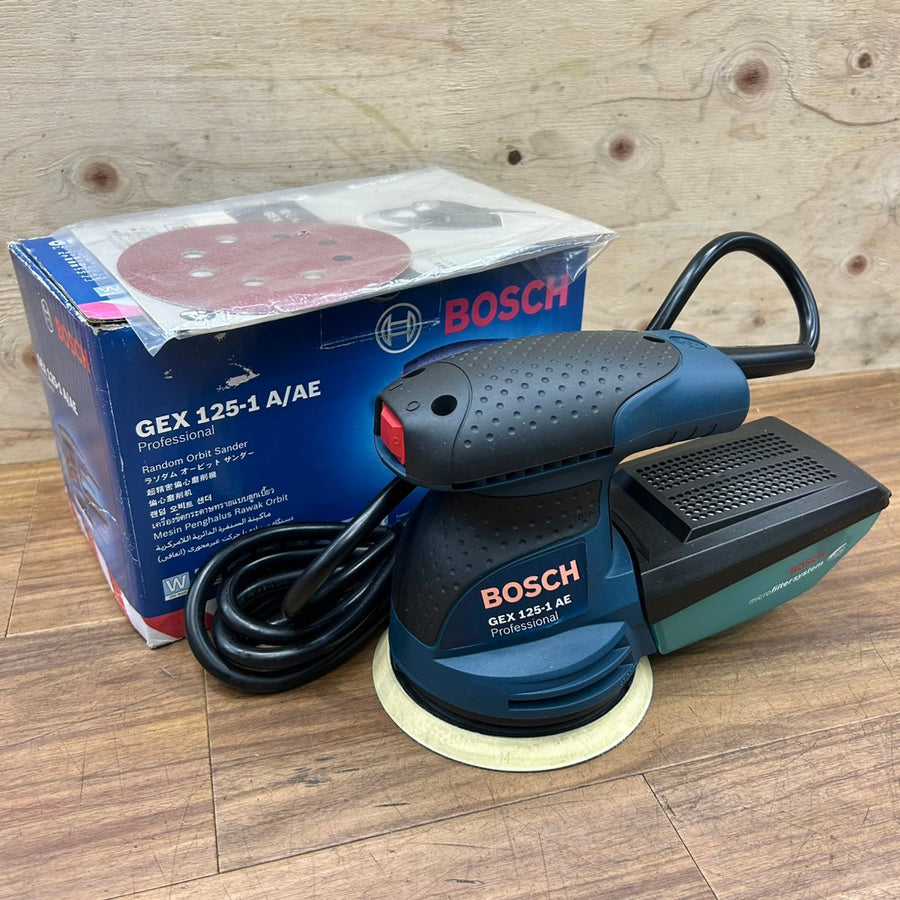 極美品 BOSCH ボッシュ GEX125-1A/AE 吸じんランダムアクションサンダー 【船橋馬込店】