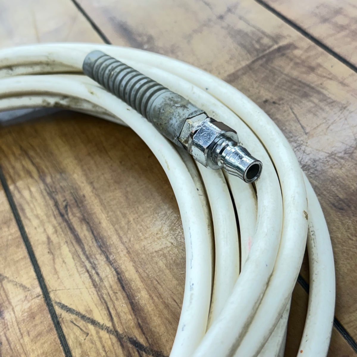 エア漏れ無く接続確認済み 常圧エアホース 全長約10m 内径7.0mm 【リライズ蓮田店】