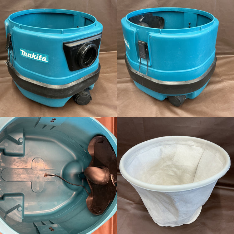 【中古品・ホース付き！】 マキタ(makita) 乾湿両用集じん機 471(P) 連動機能付き 【越谷店】