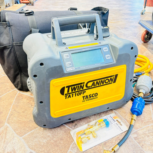 【6月限定セール！】 TASCO　フルオロカーボン回収装置(ツインキャノン) ガス回収機　TA110FP 【中古美品】【越谷店】