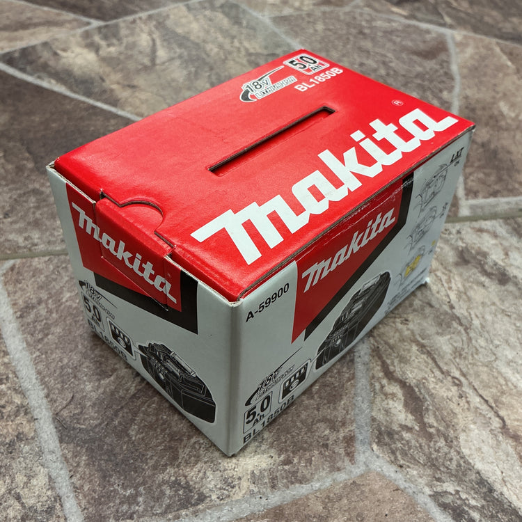 【未使用・保管品】 マキタ 18V リチウムイオンバッテリー BL1850B アウトレット品 【越谷店】