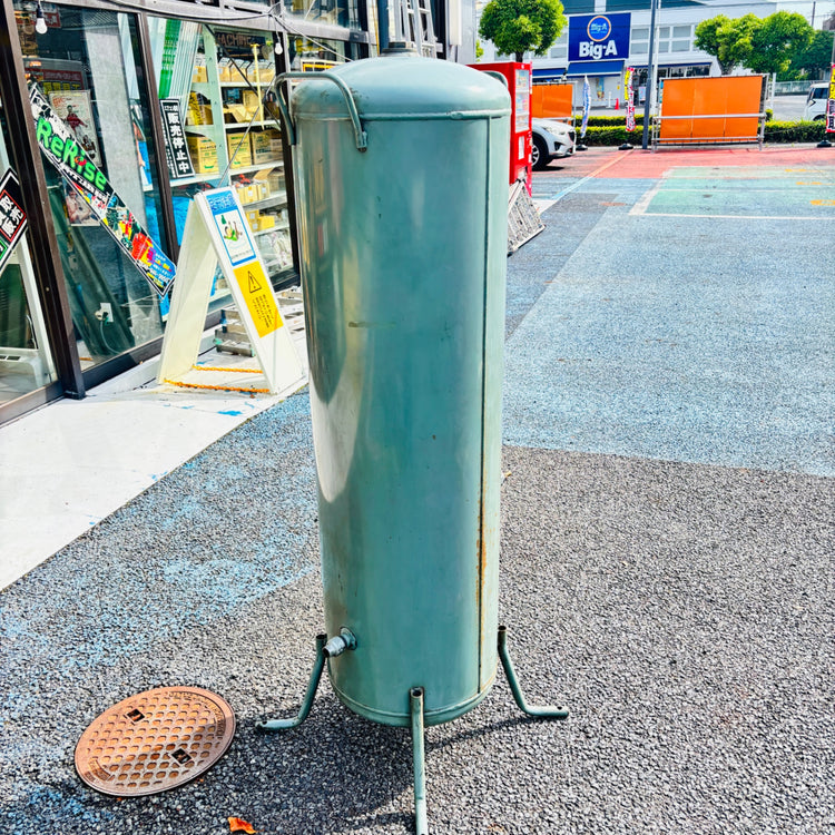 ※【越谷店】店舗引取限定　日立　230L立型エアタンク　ST-230C 【越谷店】