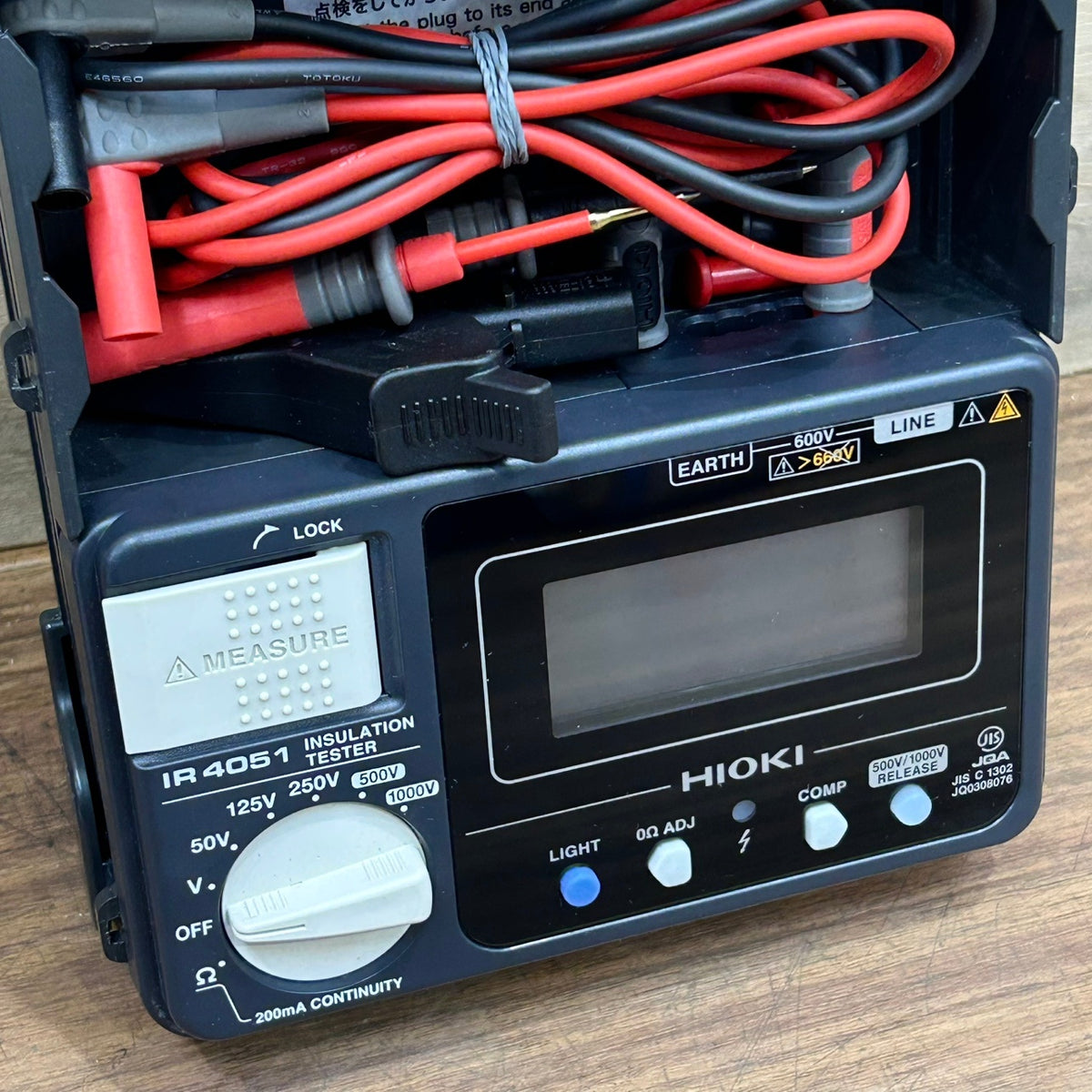 良品 HIOKI 日置電機 5レンジ 絶縁抵抗計 IR4051-10 【船橋馬込店】