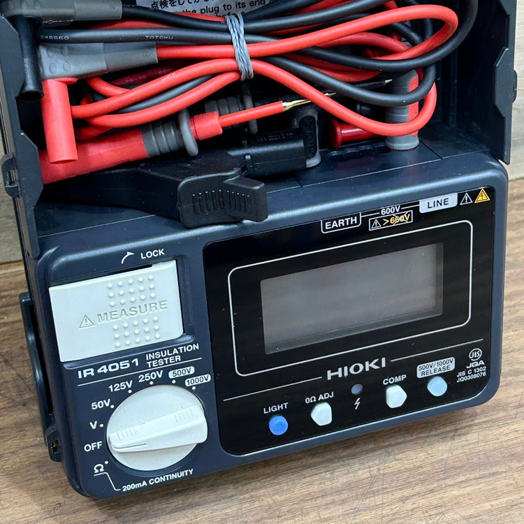 良品 HIOKI 日置電機 5レンジ 絶縁抵抗計 IR4051-10 【船橋馬込店】
