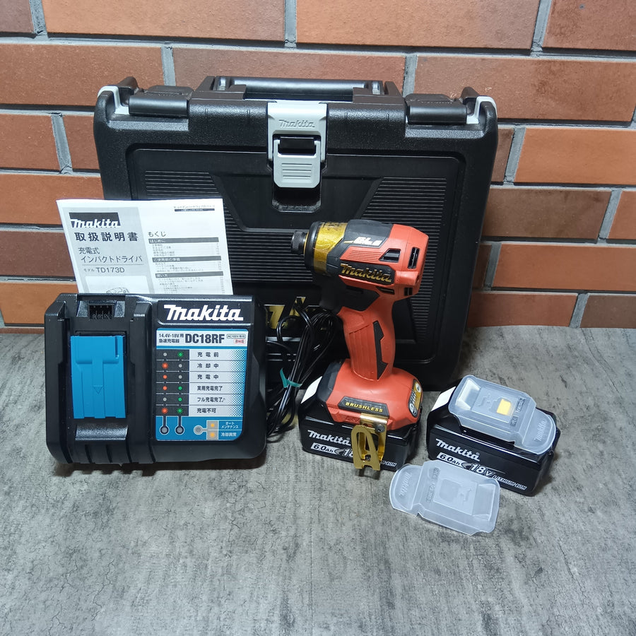 ◆マキタ(makita) インパクトドライバー 20周年モデル プレミアムレッド TD173DGXPR 【市川行徳店】