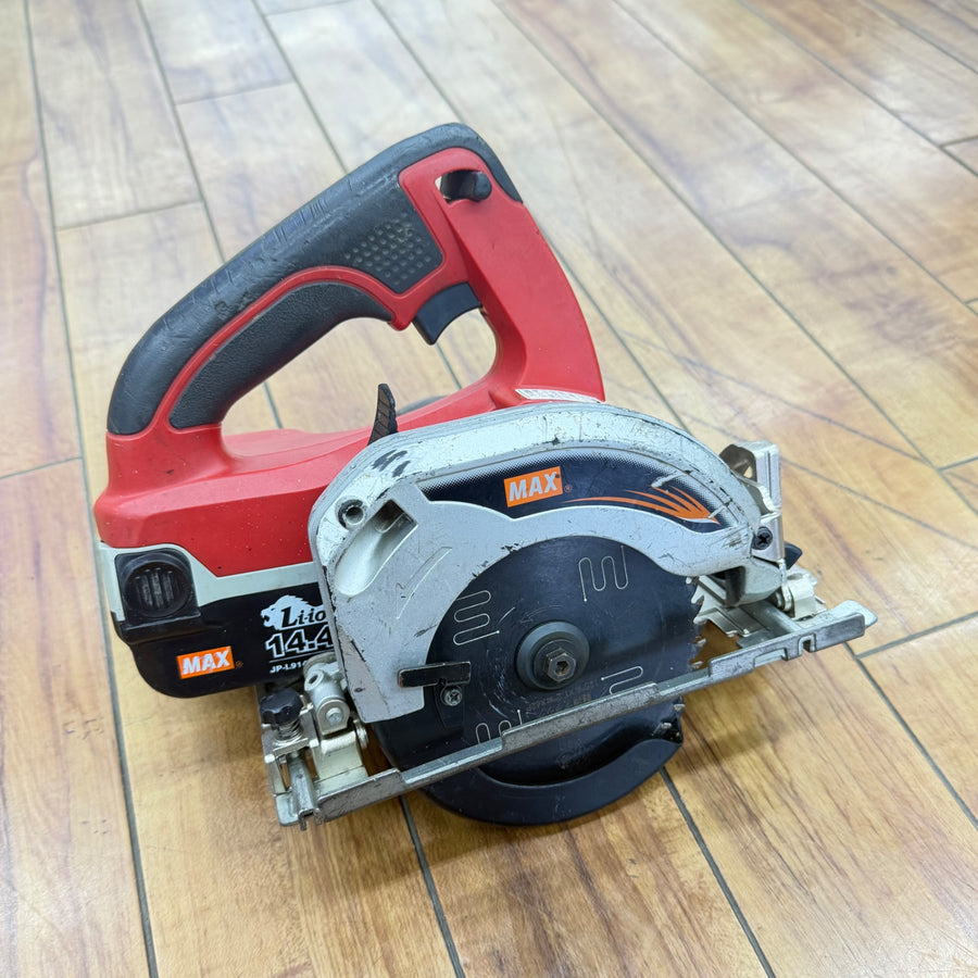 動作良好125mm 充電式丸のこ(本体のみ) PJ-CS51Z バッテリー(14.4V/3.0Ah)1個付属【リライズ蓮田店】