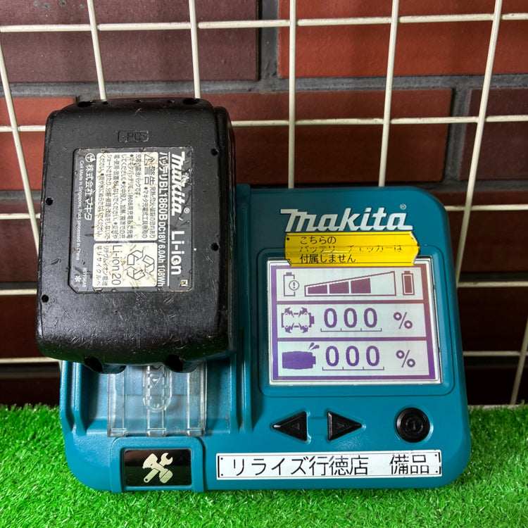 リチウムイオンバッテリー 18V/6.0Ah BL1860B 【市川行徳店】