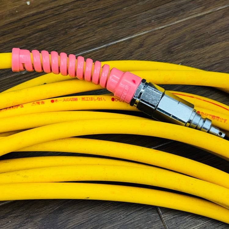 高圧エアホース 15m 内径6mm 0088-7049 動作確認済み【リライズ蓮田店】