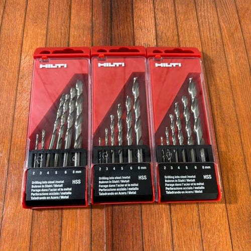 #213950 ツイストドリルビットセット 3箱セット 【野田愛宕店】