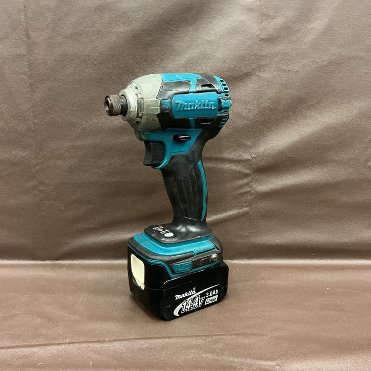 【中古・動作確認済・訳アリ品】 14.4V コードレスインパクトドライバー TD137DZ 本体+バッテリ 【越谷店】