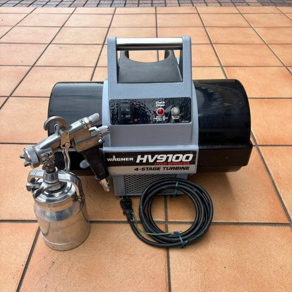 ◆ワグナー WAGNER 温風低圧塗装機 HV9100 スプレイヤー 4ステージ