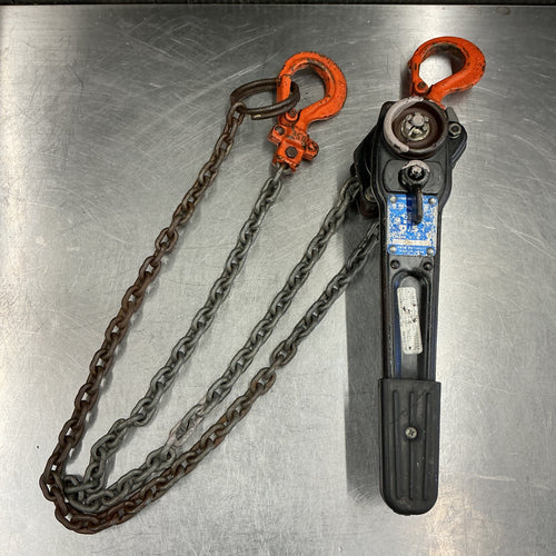 【中古現状品】象印(ELEPHANT/エレファント) チェーンレバーホイスト YⅡ-50 0.5t レバーブロック  【越谷店】