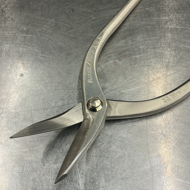 【未使用】種光　安来鋼スーパーハードSLD使用スリム柳刃金切鋏240ｍｍ 【越谷店】