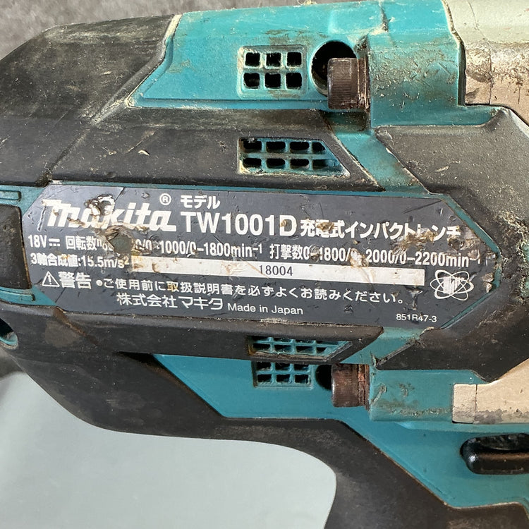 【中古】マキタ(makita) コードレスインパクトレンチ TW1001DRTX 【越谷店】