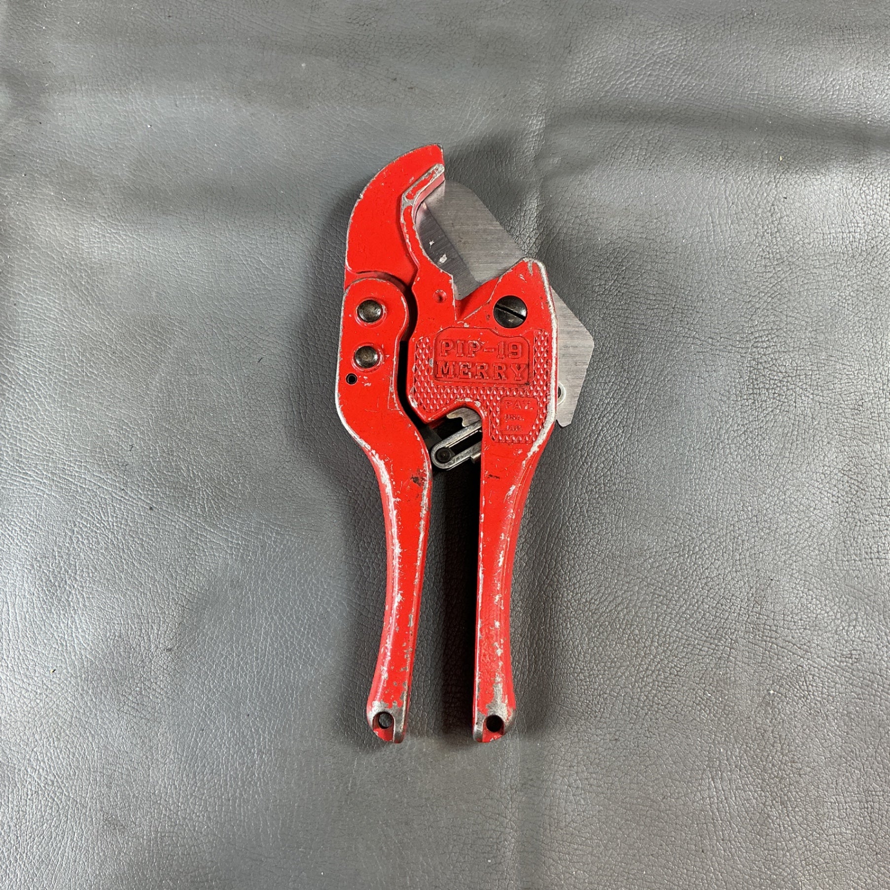 【中古】 メリー PIP-19 エンビ パイプカッタ ※刃欠け有 塩ビカッター  【越谷店】