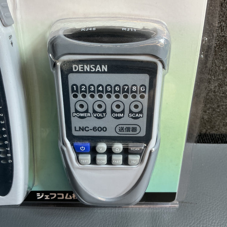 【未使用】デンサン LANチェッカー 配線経路の探査・導通検査 LNC-600  【越谷店】