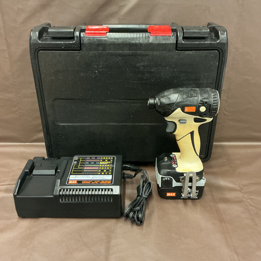 【中古・動作品】 マックス MAX 14.4V インパクトドライバ PJ-ID144-B2C 【越谷店】