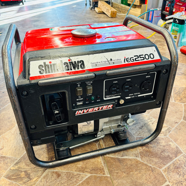 ◆新ダイワ(Shindaiwa) インバーター発電機 IEG2500 【越谷店】