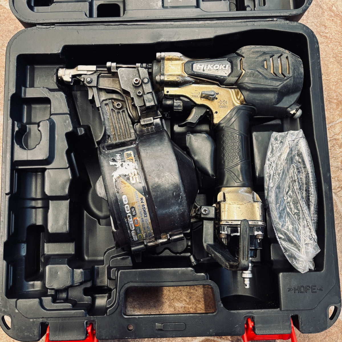 ◆ハイコーキ(HIKOKI) 高圧エア釘打ち機 NV65HR2(S) 【越谷店】