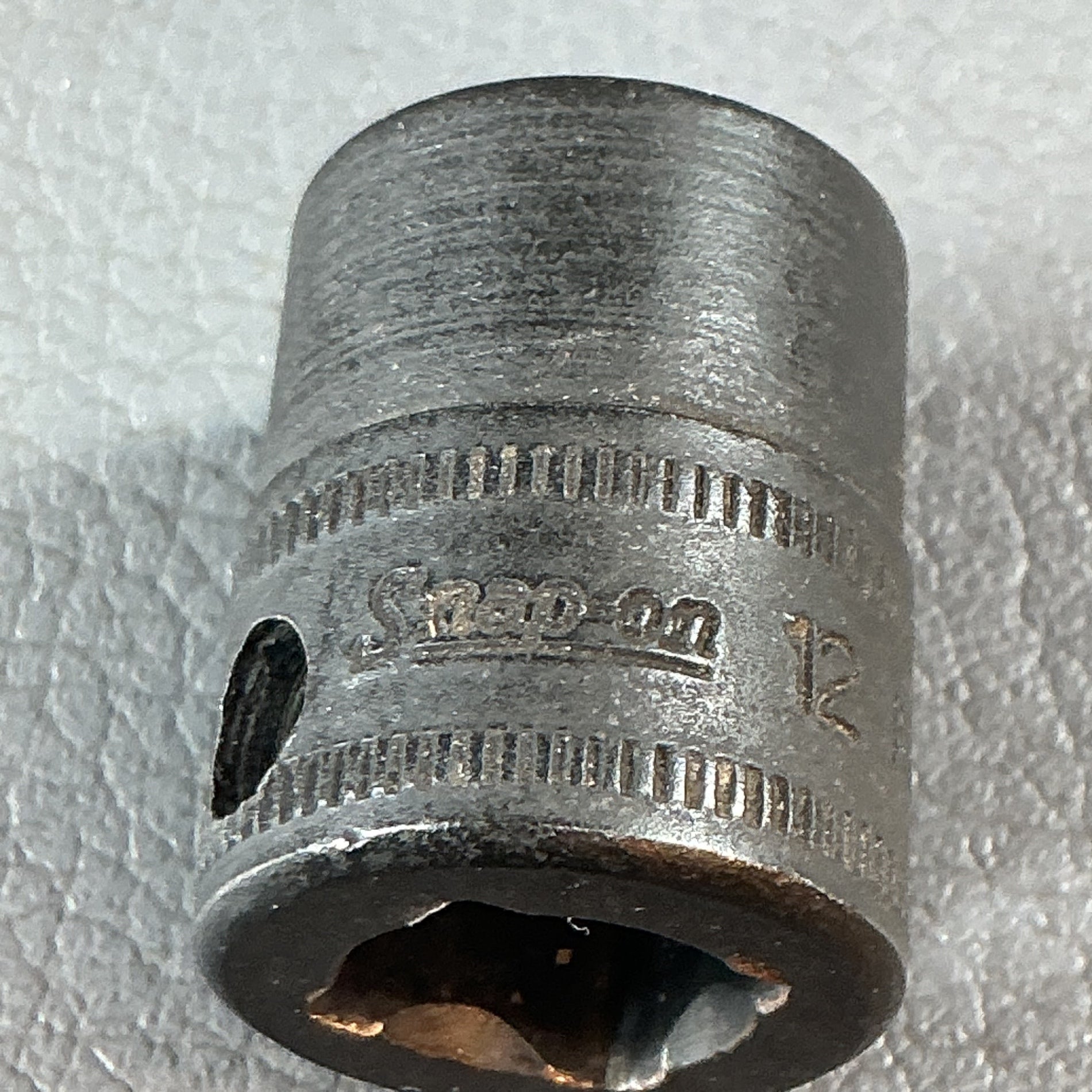 【中古】SNAP-ON 【12mm】 IMD 12 ？ インパクトソケット 差込: 3/8dr 12角 旧ロゴ  【越谷店】