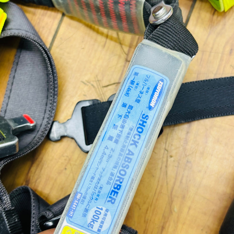 新規格 フルハーネス 飛燕ハーネス TH-506 Mサイズ 固定具・セーフティベルト付き【中古】 【蓮田店】