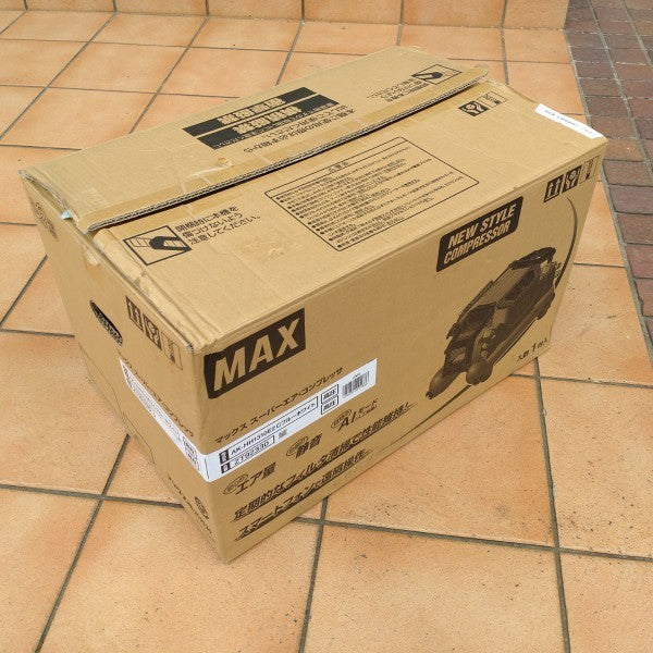 ◆マックス(MAX) 高圧専用エアコンプレッサー AK-HH1310E2_コバルトブルーホワイト【限定色】 【市川行徳店】
