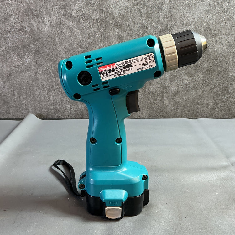 【中古】マキタ　9.6V 6.5mm充電式高速ドリル　6503DRC  【越谷店】