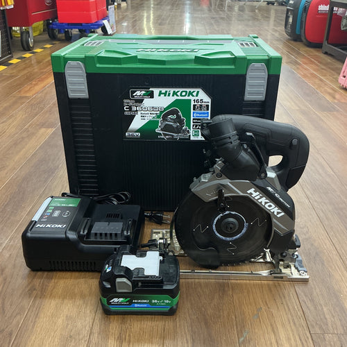 【中古・動作良好！】 ハイコーキ HiKOKI マルチボルト 165mm コードレスマルノコ C3606DB(2XPSZ)  【蓮田店】