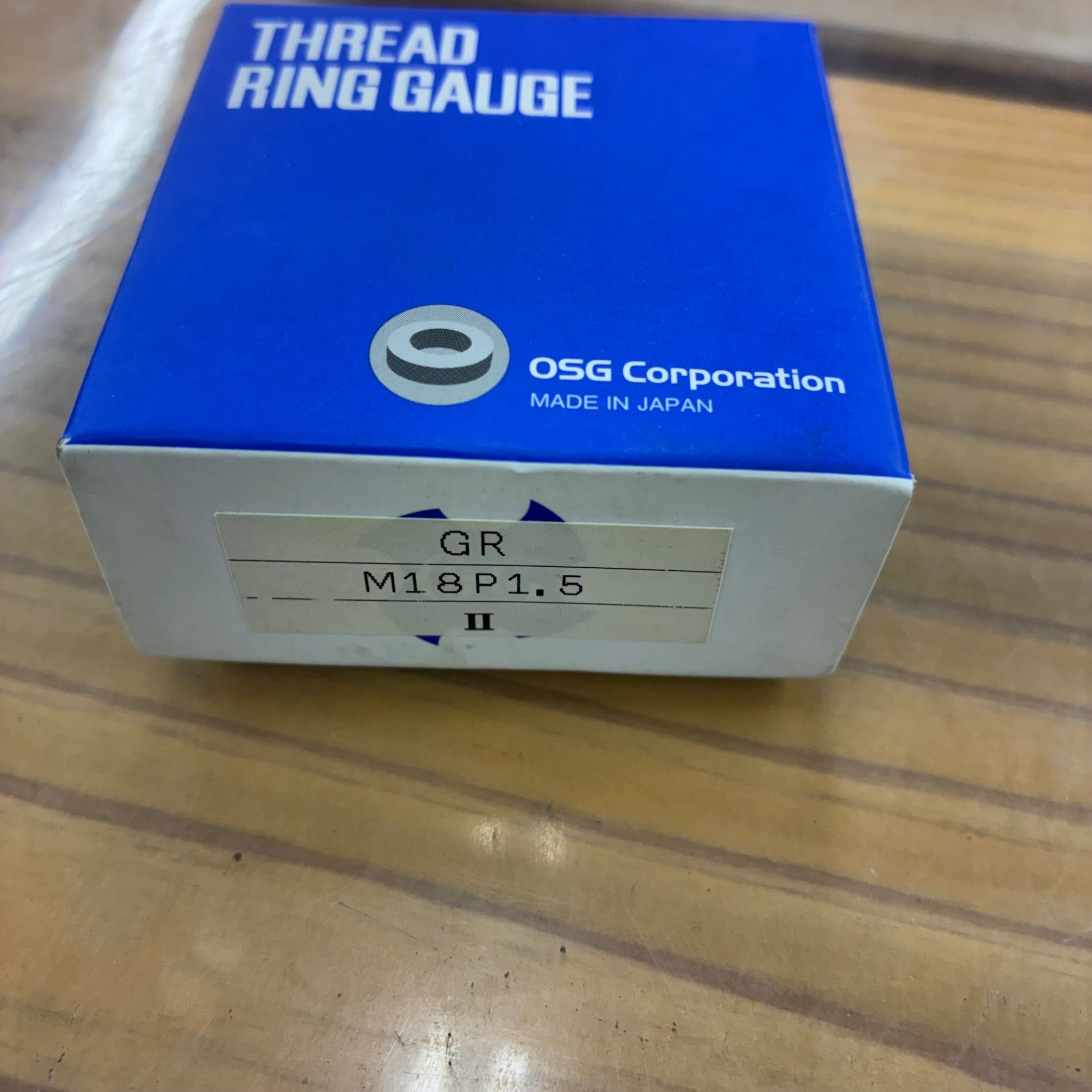 OSG(オーエスジー) ネジリングゲージ M18 p1.5 GR WRセット 【蓮田店】