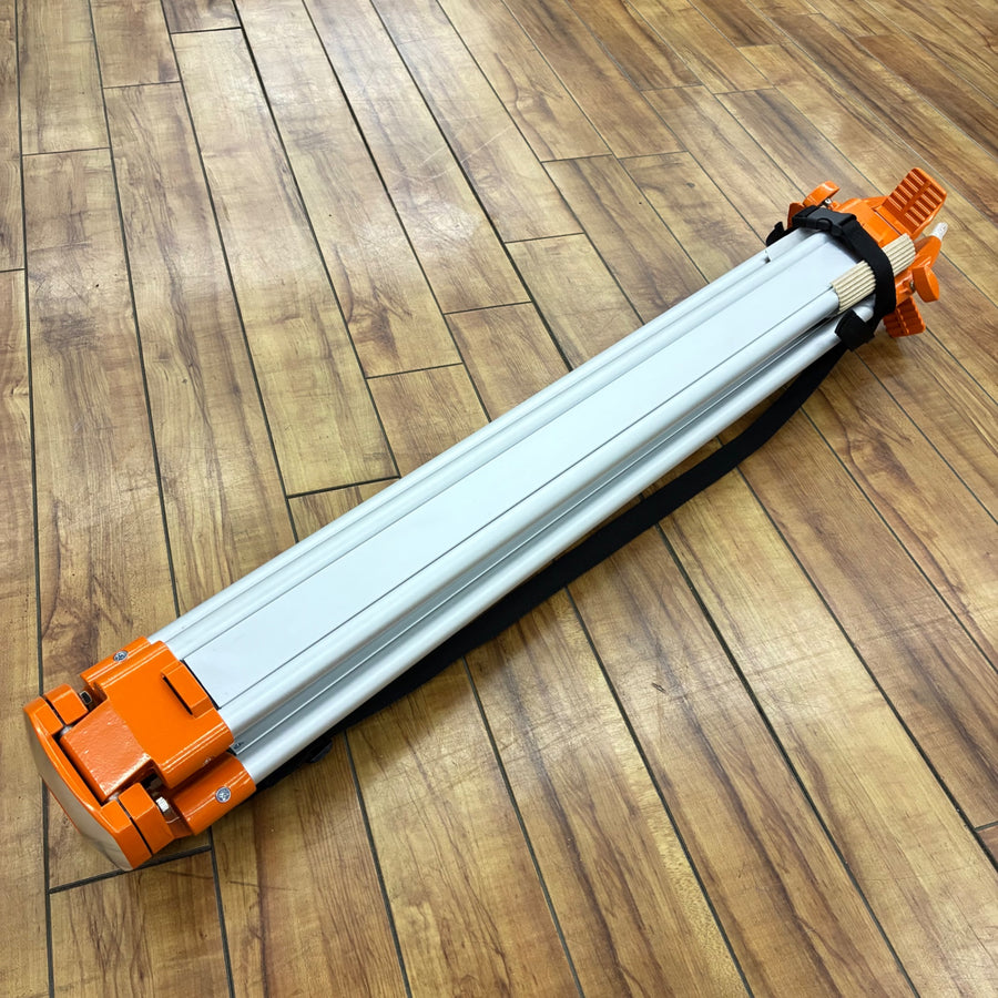 ◆テクノ販売 RUGBY610用三脚 アルミ球面三脚 5/8 測量用 回転レーザー 【蓮田店】