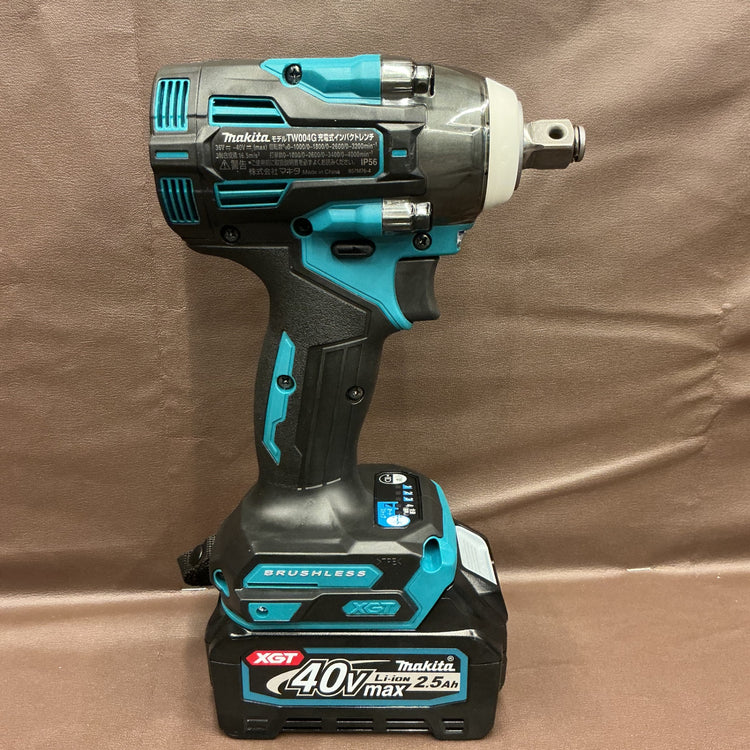 【美品中古・動作良好】 マキタ makita 40Vmax コードレスインパクトレンチ TW004GRDX フルセット 320N・m 【越谷店】