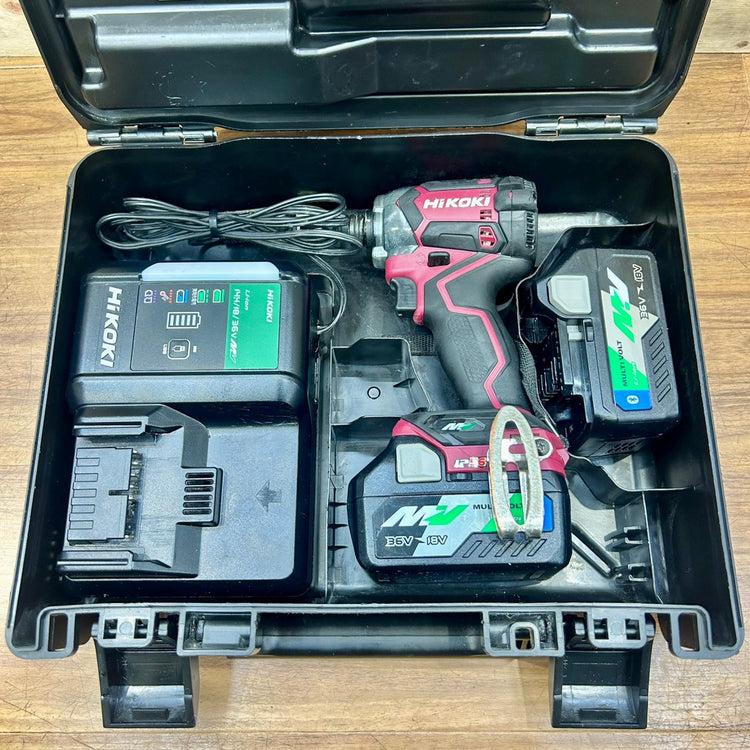 ◆ハイコーキ(HIKOKI 　) コードレスインパクトドライバ WH36DC(2XPS)(R) Bluetooth対応電池 【船橋馬込店】