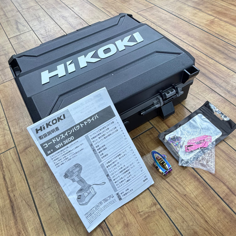 ほぼ使用感なし 36V コードレスインパクトドライバ フォレストグリーン WH36DD(2XHGSZ) 【リライズ蓮田店】