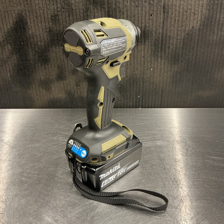 【未使用】 マキタ makita 18V 充電式インパクトドライバ TD173DRGXO 色：オリーブ 【越谷店】