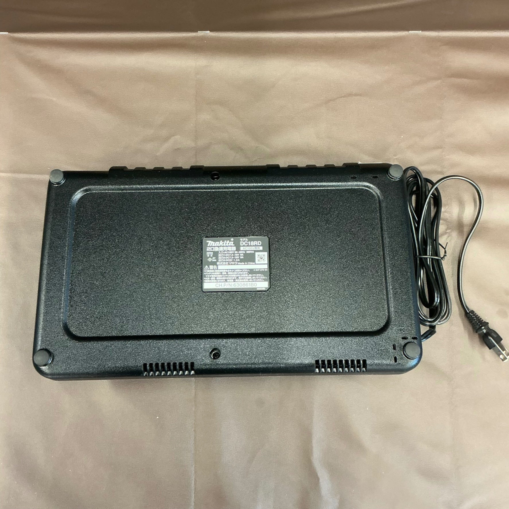 【未使用・箱キズあり】 マキタ makita 2口急速充電器 DC18RD 14.4V 18V 【越谷店】