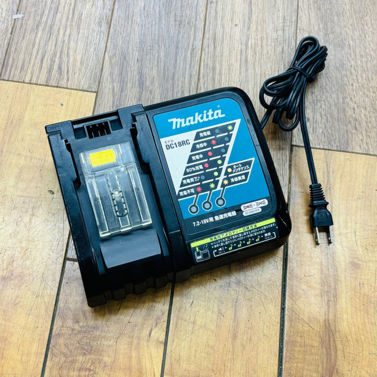 純正品 動作確認済み  急速充電器 DC18RC 【中古】 【蓮田店】