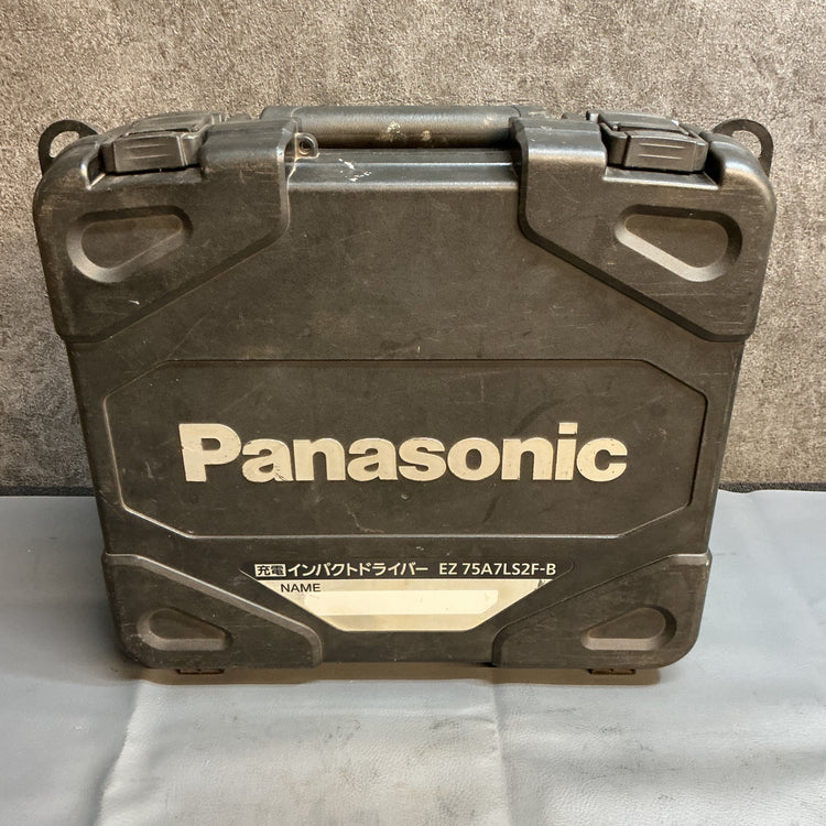 【中古】パナソニック(Panasonic) 充電式インパクトドライバ EZ75A7LS2F-B  【越谷店】