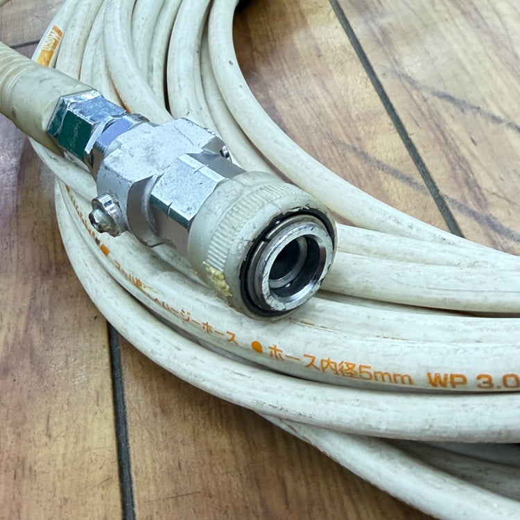 エア漏れなく接続確認済み 高圧エアホース 20m 内径5mm 【リライズ蓮田店】