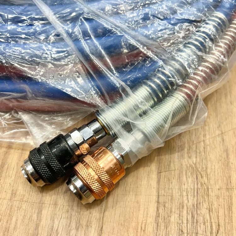 阪口製作所 ツインガスホース W-290 10m 細径ツイン継手付 酸素 アセチレン 【船橋馬込店】