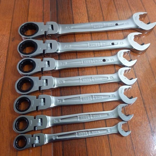 首振クイックラチェットめがねレンチセット RMFQ700 【野田愛宕店】