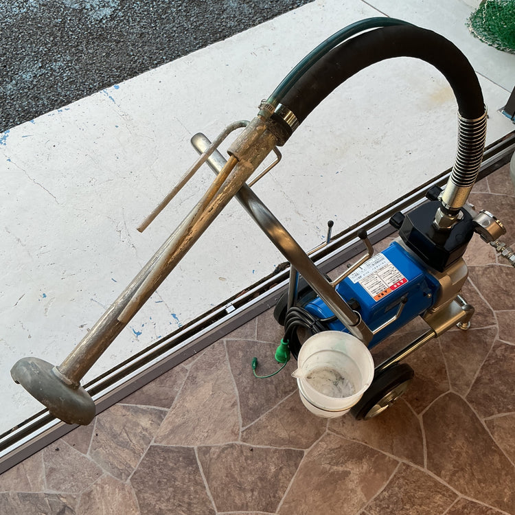 【中古・本州のみ配送！送料無料！】 SEIWA 精和産業 エアレス塗装機 スーパー60L SP-60L 【越谷店】