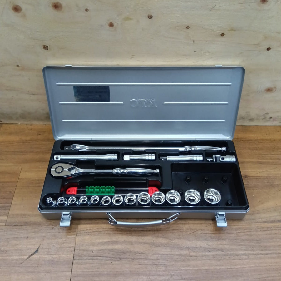 【美品中古】 KTC 京都機械工具 12.7sq. ソケットレンチセット TB413 【船橋馬込店】