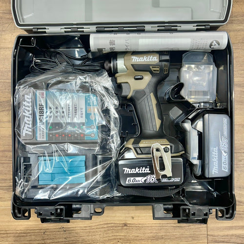 限定色 オーセンティックブラウン マキタ(makita) 18V コードレスインパクトドライバー TD173DGXAB 【船橋馬込店】