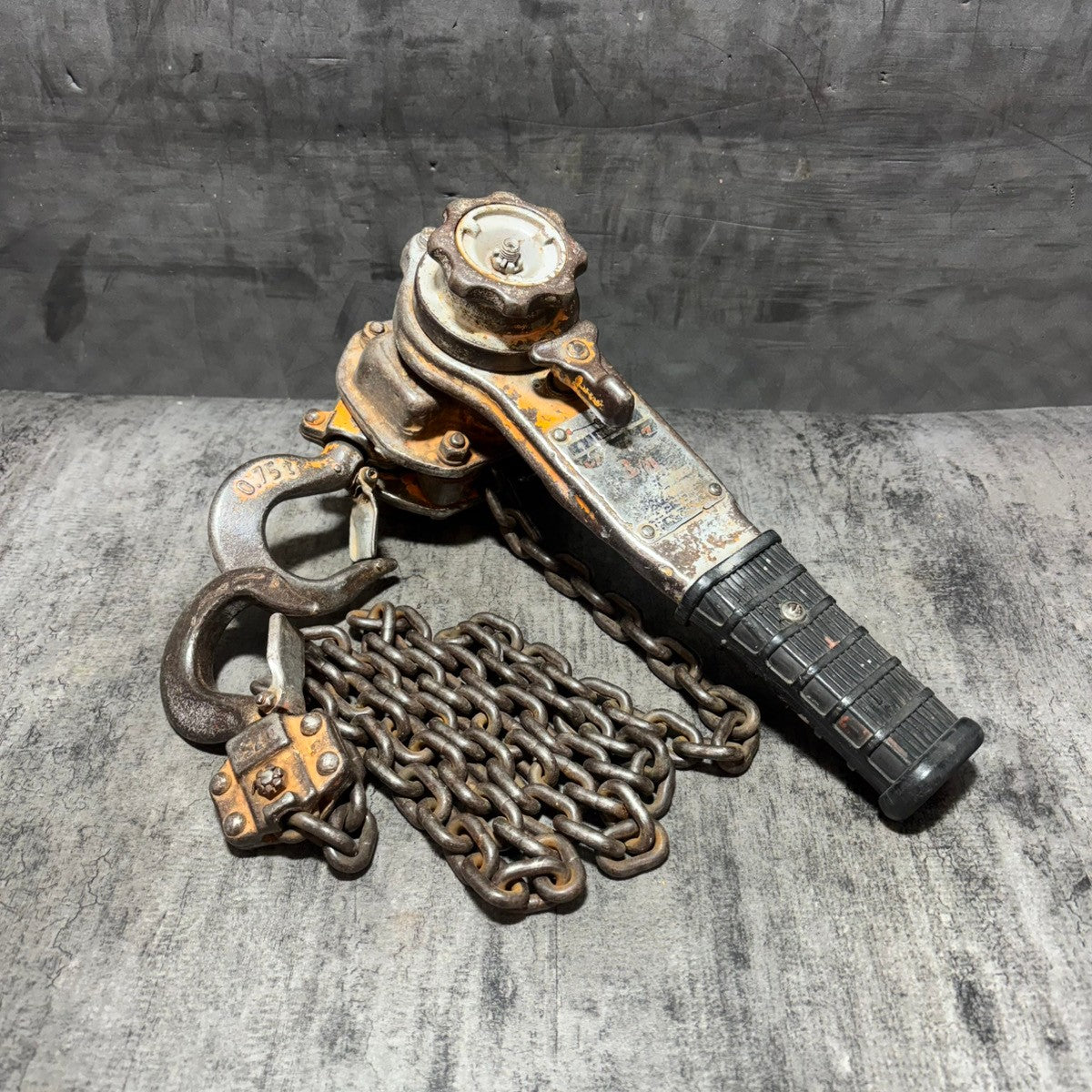 KITO 型番不明 レバーブロック 0.75t 【市川行徳店】