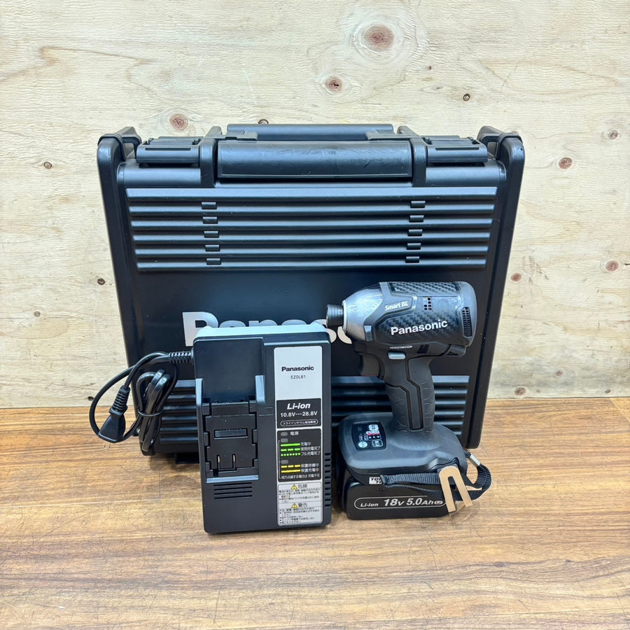 ◆パナソニック(Panasonic) コードレスインパクトドライバー EZ76A1X-B 【船橋馬込店】
