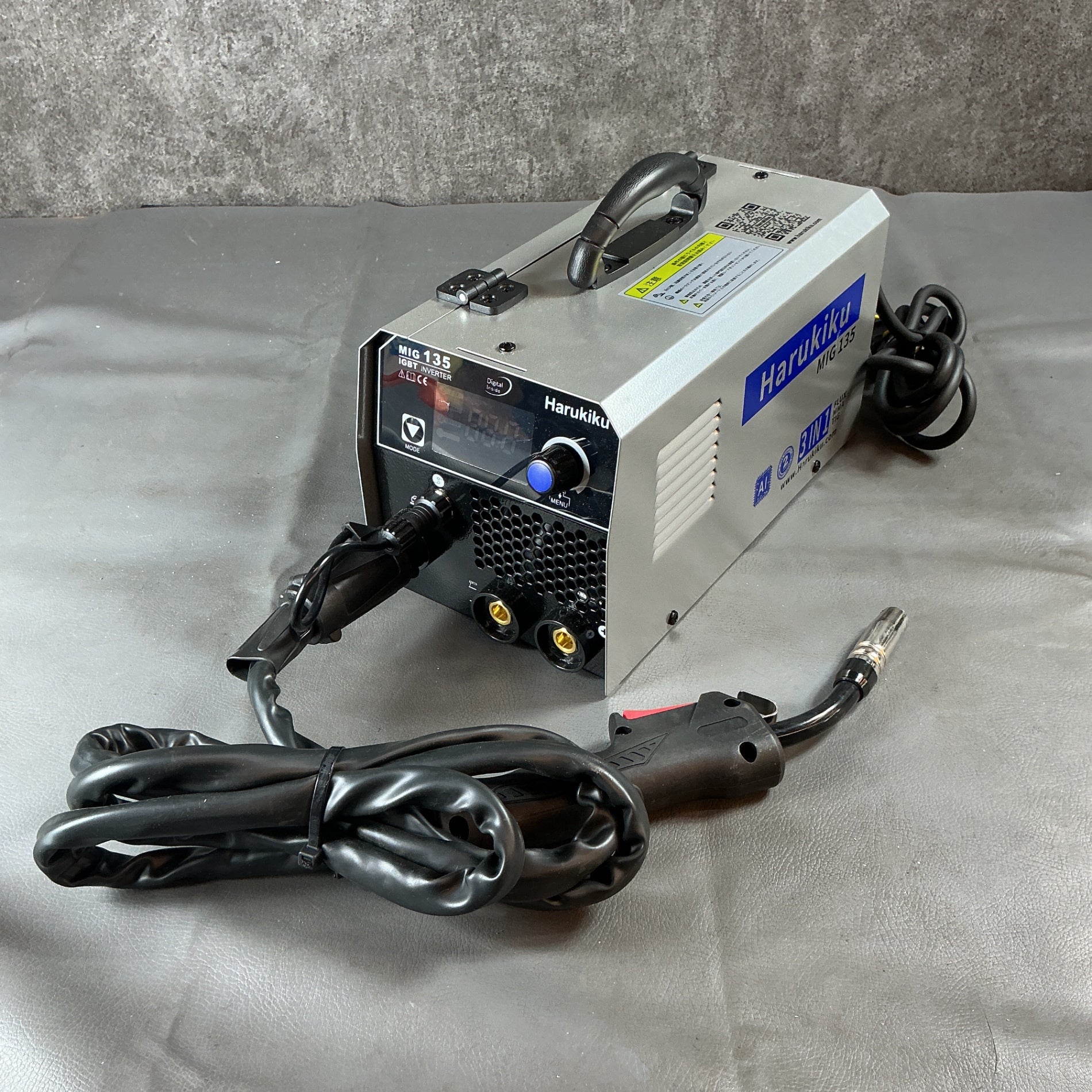 【中古】Harukiku ノンガス半自動溶接機  MIG135  【越谷店】