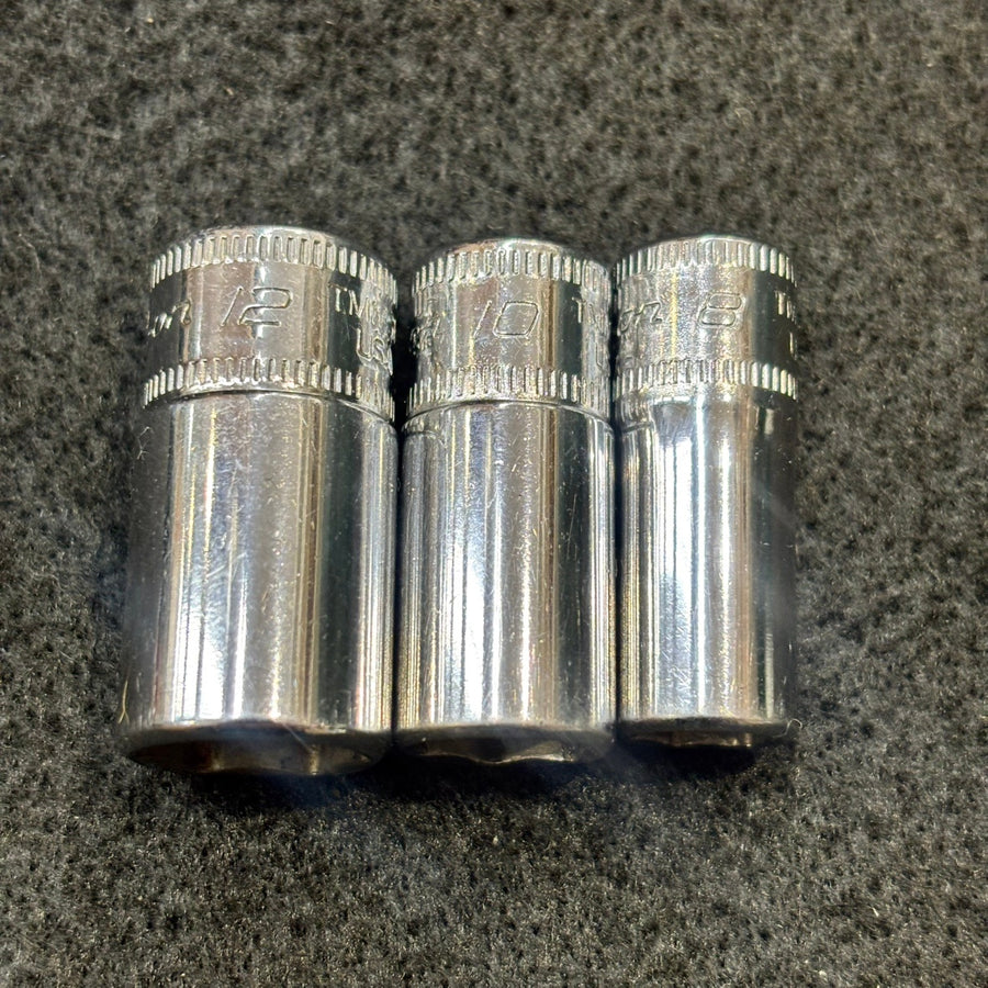 ▲スナップオン(Snap-on) 1/4"セミディープソケットセット TMMS 【船橋馬込店】