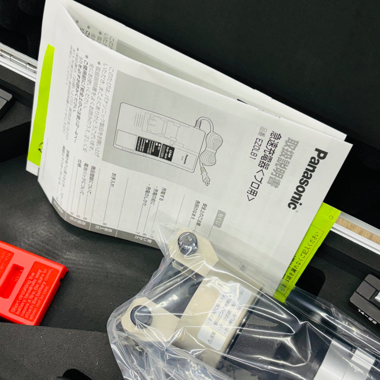 バッテリ充電器付 フルセット 未使用品  コードレス圧着器 EZ46A4K-B 【リライズ蓮田店】