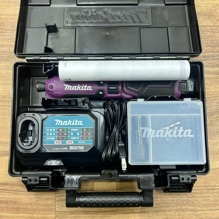 美品 限定色 マキタ makita 7.2V 充電式ペンインパクトドライバー TD023DHXAP オーセンティックパープル 【船橋馬込店】